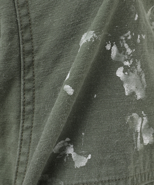 marka(マーカ)の「【MARKA / マーカ】 BAKER PANTS PAINTED M23A-08 PT11C(カーゴパンツ・メンズ・ホワイト/カーキ・2)」の9枚目の写真