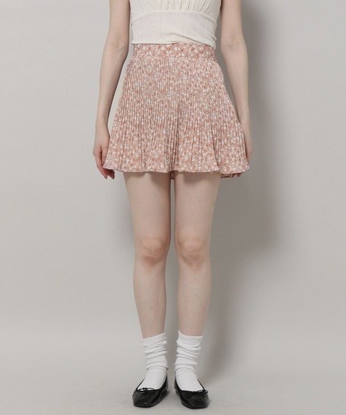 3.3 Field Trip （3.3フィールドトリップ）の「3.3 Field Trip／フラワープリーツスカート 2198732（スカート・レディース・ピンク/イエロー・FREE）」の13枚目の写真