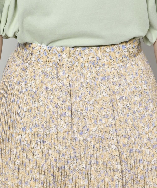 3.3 Field Trip （3.3フィールドトリップ）の「3.3 Field Trip／フラワープリーツスカート 2198732（スカート・レディース・ピンク/イエロー・FREE）」の19枚目の写真