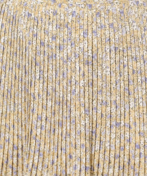 3.3 Field Trip （3.3フィールドトリップ）の「3.3 Field Trip／フラワープリーツスカート 2198732（スカート・レディース・ピンク/イエロー・FREE）」の22枚目の写真