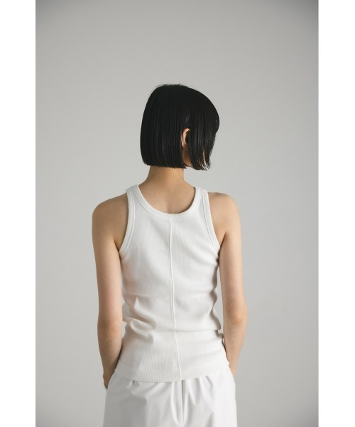 STYLEMIXER（スタイルミキサー）の「カップ付きアメスリタンクトップ（タンクトップ・レディース・ホワイト/ベージュ/ブラック・MEDIUM/SMALL）」の8枚目の写真