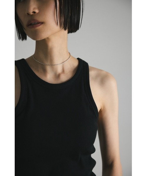 STYLEMIXER（スタイルミキサー）の「カップ付きアメスリタンクトップ（タンクトップ・レディース・ホワイト/ベージュ/ブラック・MEDIUM/SMALL）」の15枚目の写真