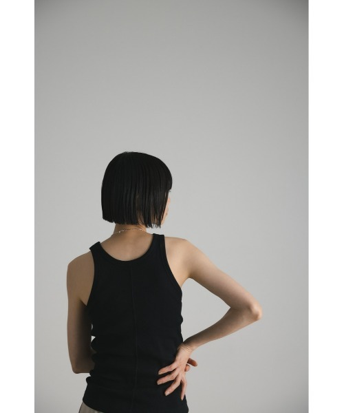 STYLEMIXER（スタイルミキサー）の「カップ付きアメスリタンクトップ（タンクトップ・レディース・ホワイト/ベージュ/ブラック・MEDIUM/SMALL）」の17枚目の写真