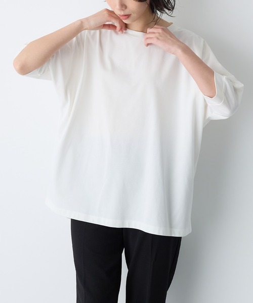 ARTS＆SCIENCE コットン　ドルマンチュニック　ヴィンテージホワイト セール】ドルマンスリーブチュニック【サスティナブル】（T