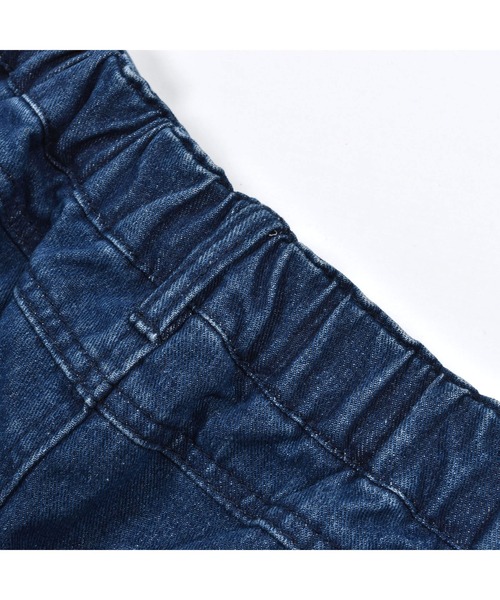 ZIDDY（ジディ）の「ZIDDY/ベルト付きダメージデニムショートパンツ(130~160cm)（デニムパンツ・キッズ・ブラック/ネイビー・130/140/150/160）」の19枚目の写真