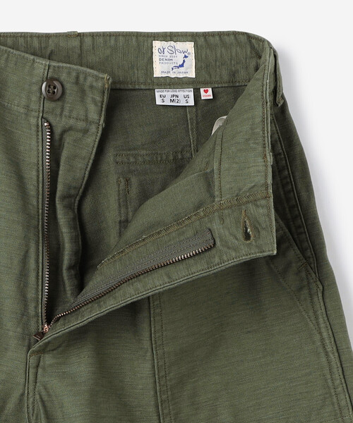 orSlow（オアスロウ）の「orSlow | バックサテン ファティーグ