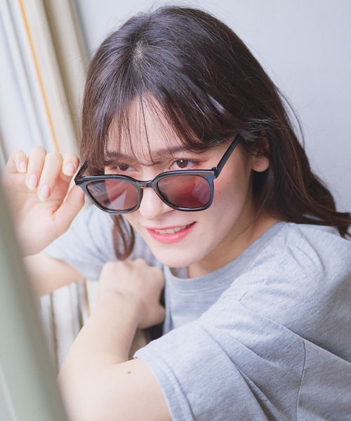 EPICKS（エピックス）の「スクエアフレームサングラス（サングラス・レディース・ブラウン/ブラック・FREE）」の10枚目の写真