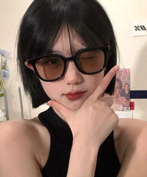 EPICKS（エピックス）の「スクエアフレームサングラス（サングラス・レディース・ブラウン/ブラック・FREE）」の13枚目の写真