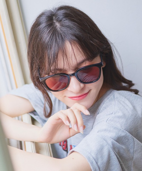 EPICKS（エピックス）の「スクエアフレームサングラス（サングラス・レディース・ブラウン/ブラック・FREE）」の20枚目の写真