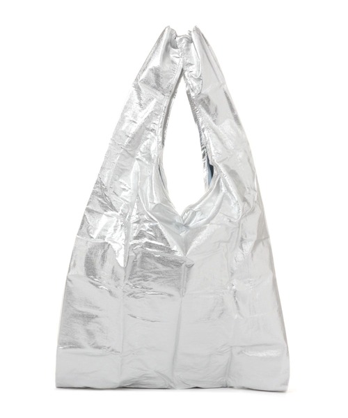 BAGGU(バグー)の「【BAGGU(バグゥ)】メタリック (日本限定)/ エコバッグ / トートバッグ〈A4サイズ対応〉(エコバッグ/サブバッグ・レディース・イエロー/シルバーグレー/その他1/その他2/セージグリーン/ライトブルー/ピンク/ライトピンク・0)」の20枚目の写真