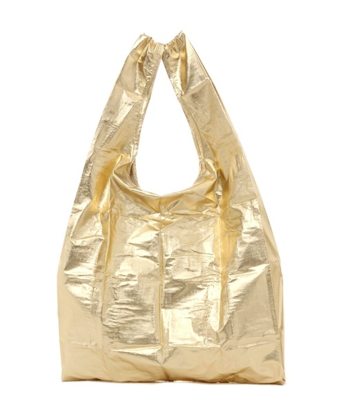 BAGGU(バグー)の「【BAGGU(バグゥ)】メタリック (日本限定)/ エコバッグ / トートバッグ〈A4サイズ対応〉(エコバッグ/サブバッグ・レディース・イエロー/シルバーグレー/その他1/その他2/セージグリーン/ライトブルー/ピンク・0)」の17枚目の写真