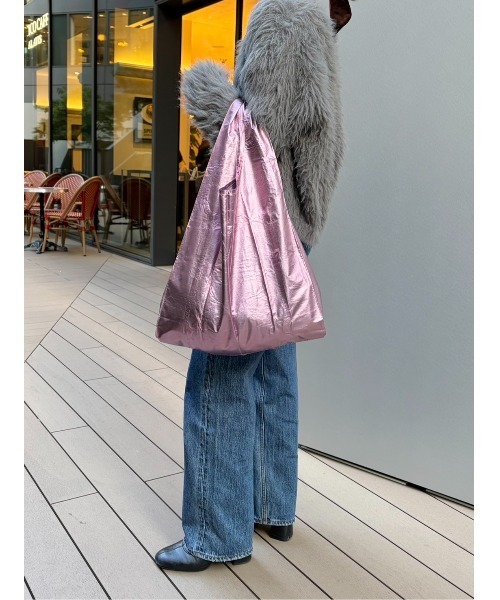 最終お値下げ　新品未使用　BAGGU エコバッグ 2個セット BAGGU(バグゥ)】メタリック （日本限定）/ エコバッグ / トートバッグ