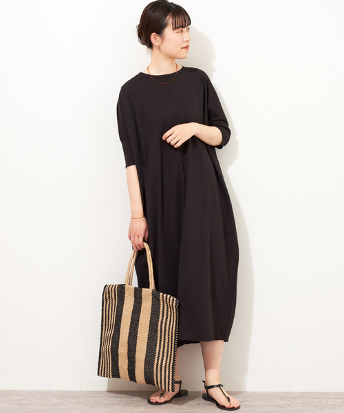 MAISON BENGAL（マイソンベンガル）の「【MAISON BENGAL/マイソンベンガル 】Jute Poresh Bag：バッグ（トートバッグ・レディース・ブラウン/オレンジ/ブラック・FREE）」の4枚目の写真