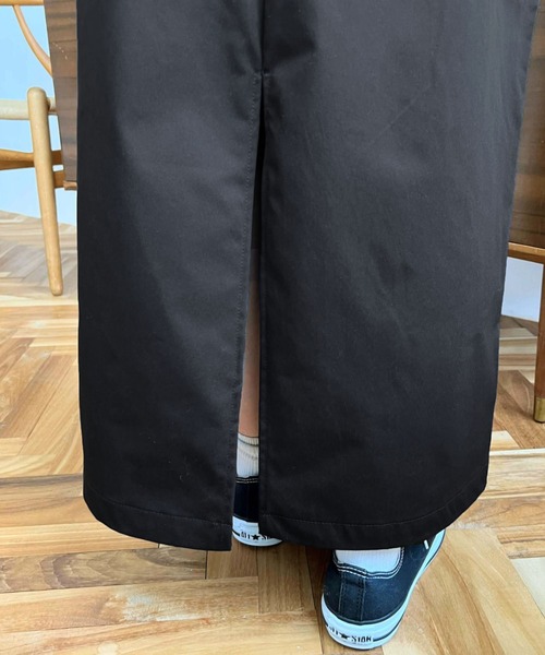 moment+（モーメントプラス）の「バックスリットロングカーゴスカート（スカート・レディース・カーキ/アイボリー/ブラック・S/M/L）」の14枚目の写真