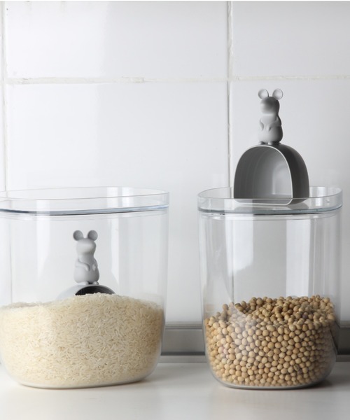 BIRTHDAY BAR（バースデイバー）の「ライススクープ 計量カップ（キッチンツール・レディース・ホワイト/グレー・フリー）」の4枚目の写真