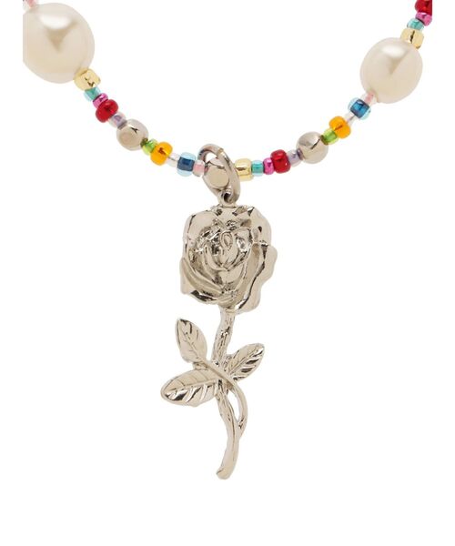 jouetie（ジュエティ）の「【TOHOビーズ別注】ミックスビーズネックレス（ネックレス・レディース・シルバー/ゴールド・FREE）」の8枚目の写真