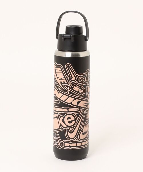 NIKE(ナイキ)の「《NIKEアパレル》SSリチャージチャグボトル24OZグラフィッ(水筒・メンズ・イエロー/ブラック×ホワイト/ブラック系その他/ホワイト×ブラック/パープル系その他・フリー)」の4枚目の写真