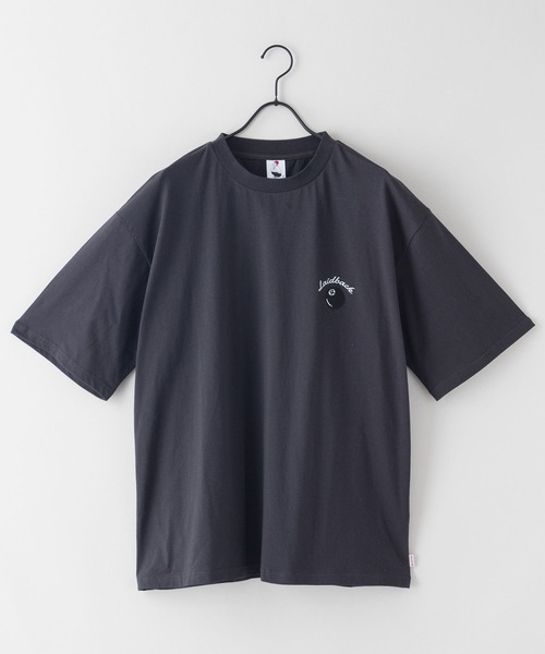 Red Cap Girl(レッドキャプガール)の「【RED CAP GIRL/レッドキャップガール】 バックプリント ビッグTシャツ ビッグシルエット 8ボール 90s コットン100% ユニセックス(Tシャツ/カットソー・メンズ・チャコールグレー/グレー/ブルー/ホワイト・MEDIUM/LARGE)」の12枚目の写真