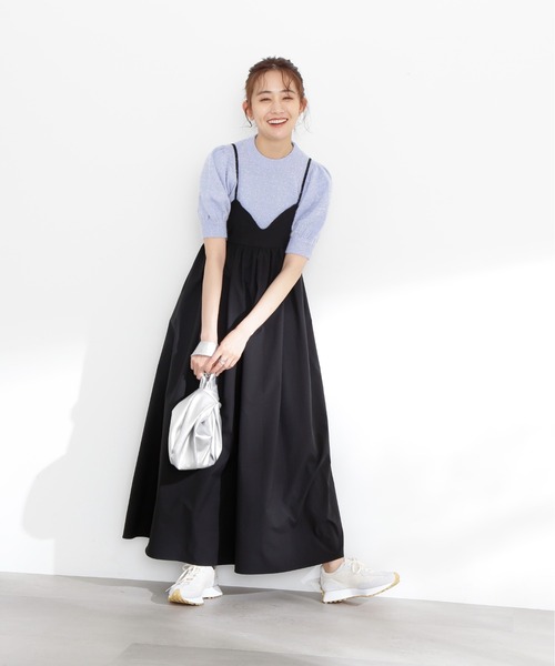 N.（N. Natural Beauty Basic）（エヌエヌナチュラルビューティーベーシック）の「◆フェザーパフニット（ニット/セーター・レディース・ピンク/ブルー/ベージュ・MEDIUM）」の18枚目の写真