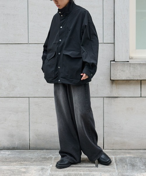 COLONY 2139（コロニートゥーワンスリーナイン）の「ストレッチスタンドブルゾン（ブルゾン・メンズ・カーキ/ブラック・MEDIUM/LARGE）」の15枚目の写真