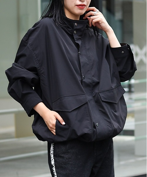 COLONY 2139（コロニートゥーワンスリーナイン）の「ストレッチスタンドブルゾン（ブルゾン・メンズ・カーキ/ブラック・MEDIUM/LARGE）」の8枚目の写真