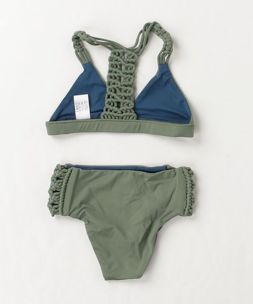 セール】AMARI macreme triangle bikini / マクラメ