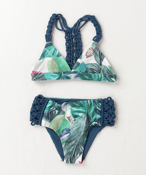 セール】AMARI macreme triangle bikini / マクラメ