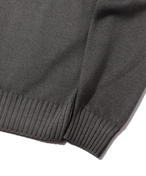MEN'S BIGI(メンズビギ)の「【FILIPPO DE LAURENTIIS】10Gクルーネックニット(ニット/セーター・メンズ・モスグリーン/モカ/グレー・02/03)」の14枚目の写真