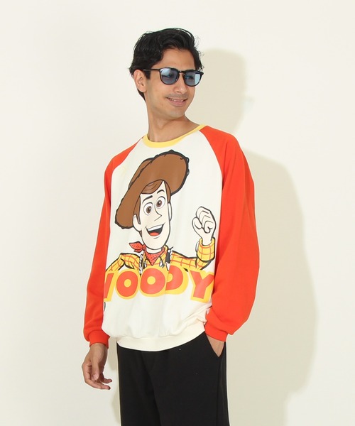 BABYDOLL（ベビードール）の「親子お揃い ディズニー トイストーリー キャラクタートレーナー 8660A（スウェット・レディース・その他32/ブラウン系その他7/その他23/その他16・L/M/S）」の3枚目の写真