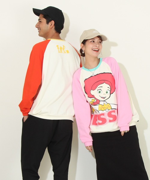 BABYDOLL（ベビードール）の「親子お揃い ディズニー トイストーリー キャラクタートレーナー 8660A（スウェット・レディース・その他32/ブラウン系その他7/その他23/その他16・L/M/S）」の7枚目の写真