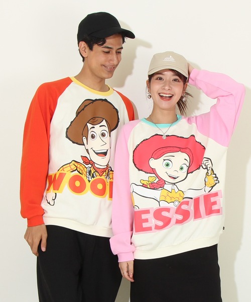 BABYDOLL（ベビードール）の「親子お揃い ディズニー トイストーリー キャラクタートレーナー 8660A（スウェット・レディース・その他32/ブラウン系その他7/その他23/その他16・L/M/S）」の11枚目の写真