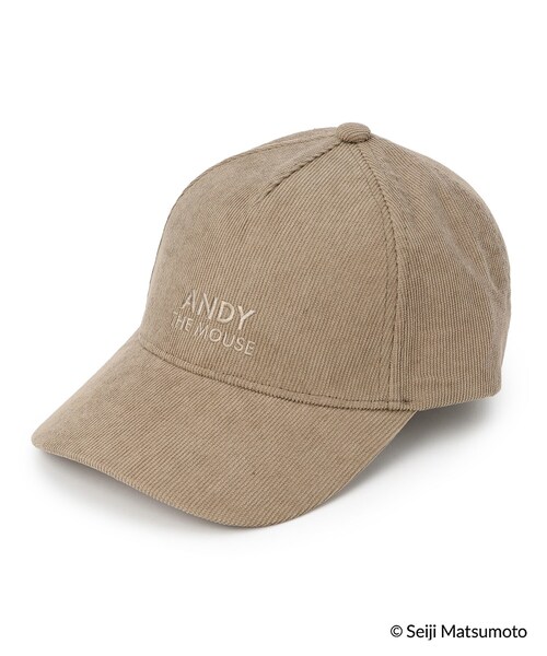 SHOO・LA・RUE（シューラルー）の「◆【ねずみのANDY】キャップ（チャーム付き）（キャップ・レディース・ブラウン系/ピンク系/ブラック・00）」の3枚目の写真