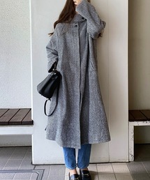 LAUIR | ミックススタンドカラー2wayコート(その他アウター)