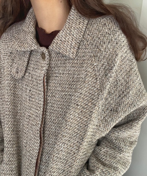 LAUIR（ラウアー）の「ミックススタンドカラー２wayコート（その他アウター・レディース・ブラック/ベージュ/ブラウン・MEDIUM/LARGE）」の16枚目の写真