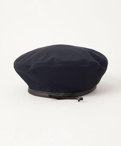 ORCIVAL（オーシバル）の「＜ORCIVAL＞ベレー帽（ハンチング/ベレー帽・レディース・ブラック/ネイビー・FREE）」の8枚目の写真