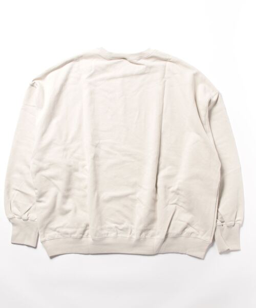 coca（coca）（コカ）の「ヘビーウェイト裏毛カレッジスウェット（スウェット・レディース・ネイビー/ライトグレー/アイボリー/チャコール・L/M）」の20枚目の写真