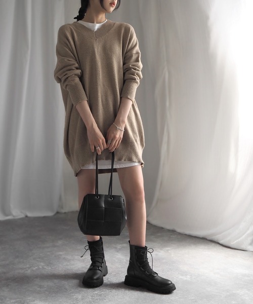 alala(アララ)の「フロントゴアレースアップ(ブーツ・レディース・カーキ/ブラック・L/LL/S/M)」の9枚目の写真