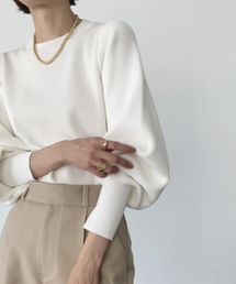 Noble | 《追加》バルーンスリーブロングカフスニット(ニット/セーター)