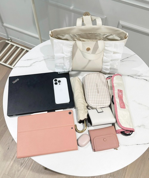 apres jour（アプレジュール）の「フリルデザインバッグ【ZOZOTOWN限定