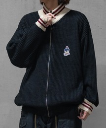 Red Cap Girl | 【a-r】〔Red Cap Girl/レッドキャップガール〕リブ編み ワッペン付き ドライバーズニット(ニット/セーター)