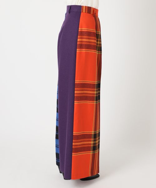 O'NEIL of DUBLIN（オニールオブダブリン）の「【O'neil of Dublin】別注 PATCHWORK GAUCHO パンツ[GR]（その他パンツ・レディース・チャコールグレー・10）」の9枚目の写真