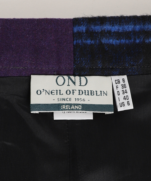 O'NEIL of DUBLIN（オニールオブダブリン）の「【O'neil of Dublin】別注 PATCHWORK GAUCHO パンツ[GR]（その他パンツ・レディース・チャコールグレー・10）」の18枚目の写真