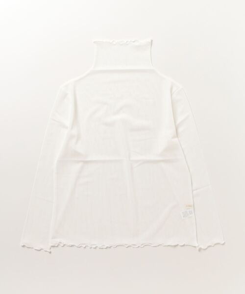 FUNALIVE(ファンアライブ)の「YUASA6select 【韓国製】メッシュメロー シアートップス 長袖(Tシャツ/カットソー・レディース・ブルーグリーン/グレー/レッド/パープル/ホワイト/ブラック/ワイン/ブラウン/ライトブラウン/ダークグリーン・FREE)」の19枚目の写真