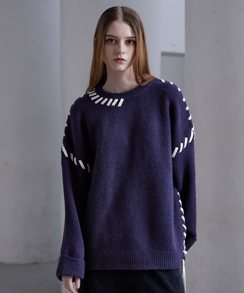 CHANEL ブラック レース編み セーター CHANEL ブラック レース編み セーター