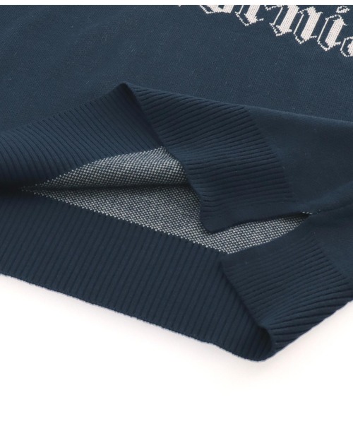 anap mimpi（アナップミンピ）の「CaliforniaパームツリーVネックニットトップス（ニット/セーター・レディース・アイボリー/ネイビー・FREE）」の18枚目の写真