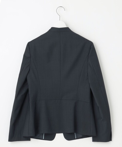 J.PRESS Ladies(J.プレス レディス)の「【セットアップ対応】BAHARIYE1 ノーカラー ジャケット(ノーカラージャケット・レディース・ネイビー系・XS/S)」の7枚目の写真