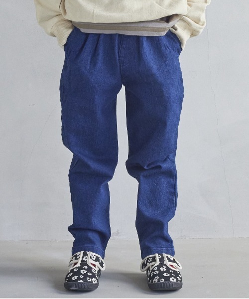 BIG FIELD(ビッグフィールド)の「ウラキモウストレッチタックパンツ(80~150cm)(その他パンツ・キッズ・チャコール/ダークブルー/イエロー/グリーン/レッド・80/130/95/140/150/90/100/110/120)」の4枚目の写真