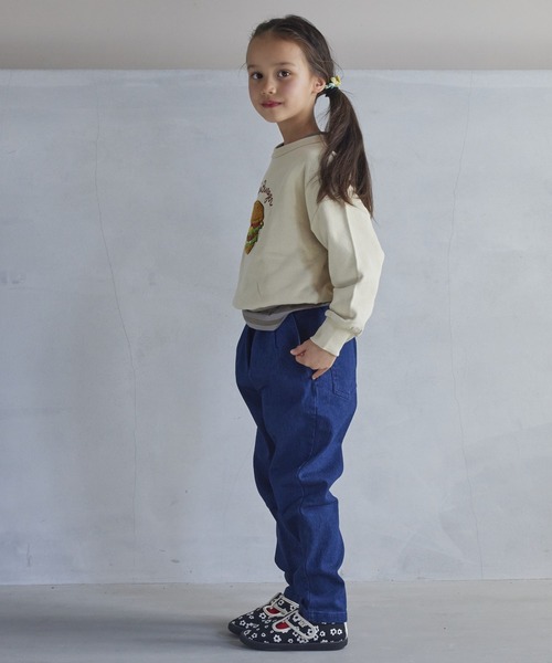 BIG FIELD(ビッグフィールド)の「ウラキモウストレッチタックパンツ(80~150cm)(その他パンツ・キッズ・チャコール/ダークブルー/イエロー/グリーン/レッド・80/130/95/140/150/90/100/110/120)」の17枚目の写真