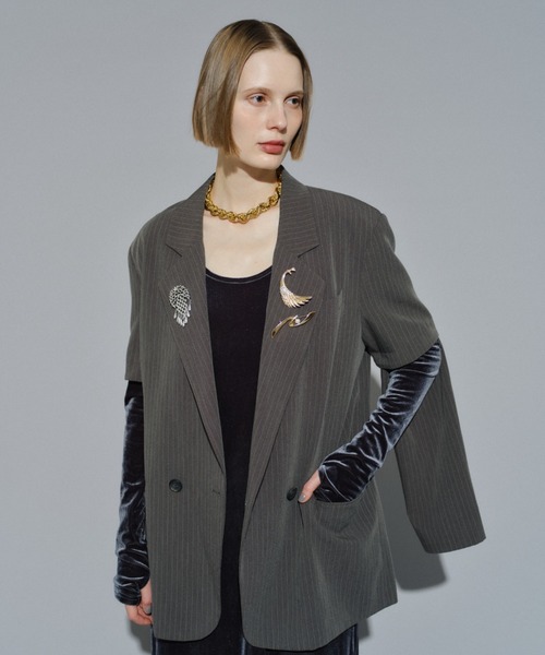 【yae】MULTIWAY JACKET/マルチウェイジャケット/GRY Multiway jacket/マルチウェイジャケット（テーラードジャケット