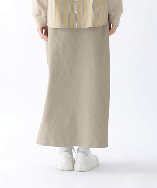 ZUCCa（ズッカ）の「ドットジャガード / スカート / (O)（スカート・レディース・ベージュ/ブラック/ピンク・M size）」の18枚目の写真